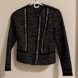 Vince Black and white Tweed Blazer